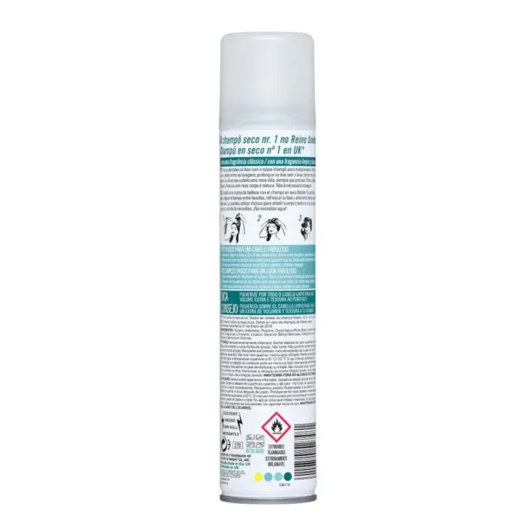 Batiste Shampoo Seco Original Limpio y Clásico - Image 2