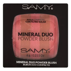 Samy Rubor Compacto Mineral Dúo Powder Blush