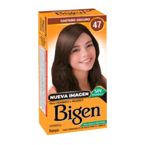 Bigen Tinte Capilar en Polvo 47 Castaño Oscuro
