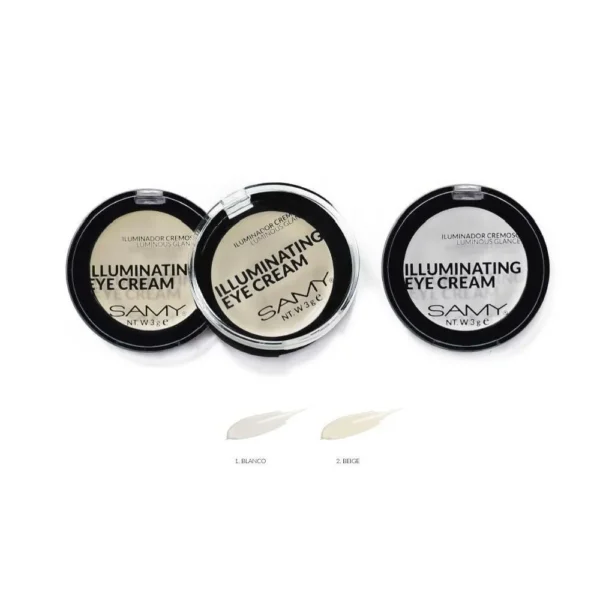 Samy Iluminador Cremoso Luminous Glance Tono 01 Blanco - Image 3
