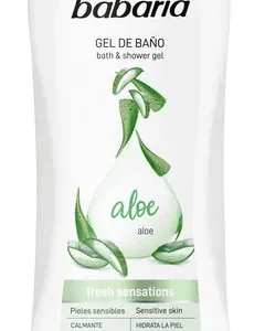 Babaria Gel de Baño Hidratante con Aloe Piel Sensible