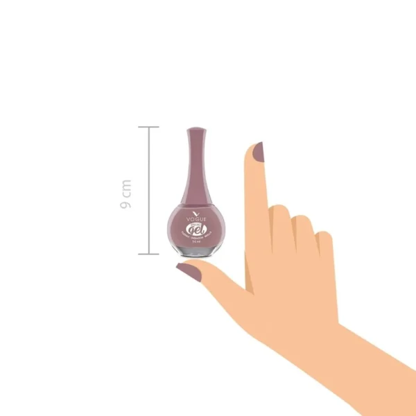 Vogue Esmalte con Efecto Gel Tono Auténtica - Image 5