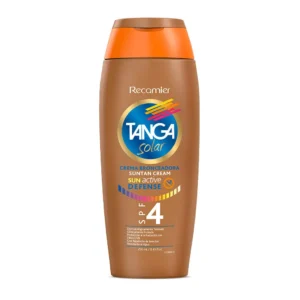 Tanga Crema Bronceadora Sun Active Defense con Repelente SPF 4