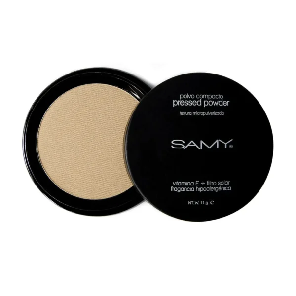 Samy Polvo Compacto Textura Micropulverizada Tono Arena