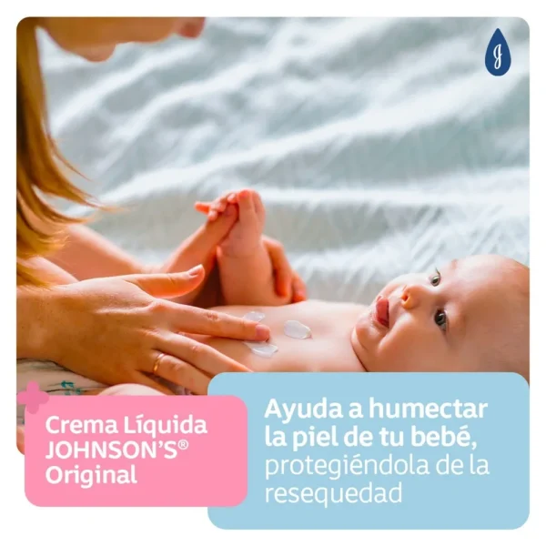 Johnson's Baby Crema Corporal Hidratante Original - Image 4