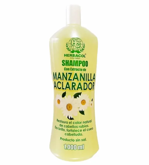 HERBACOL Shampoo Aclarador con Extracto de Manzanilla