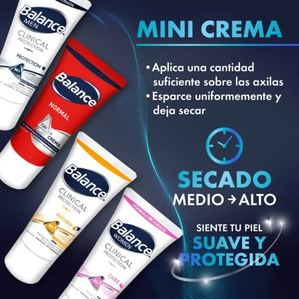 Balance Desodorante Antitranspirante Clinical Protection en Crema - Image 4