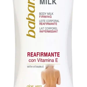 Babaria Crema Corporal Reafirmante con Vitamina E y Aloe Vera
