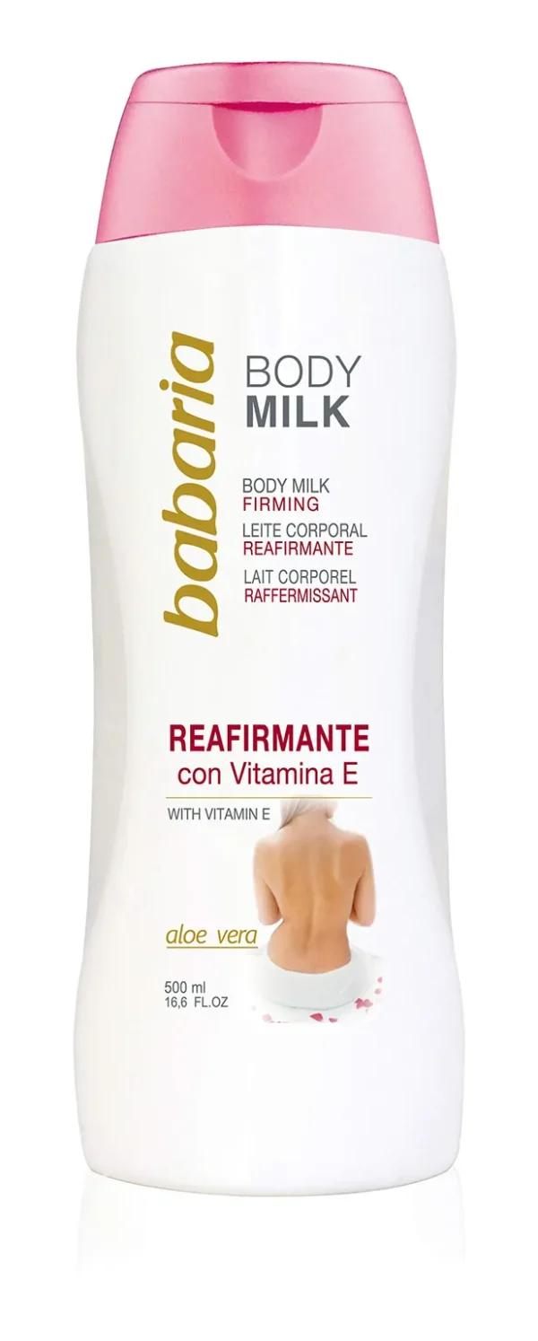 Babaria Crema Corporal Reafirmante con Vitamina E y Aloe Vera