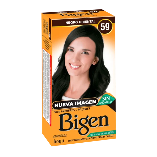 Bigen Tinte Permanente en Polvo Para el Cabello Tono 59