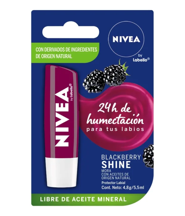Nivea Protector Labial Sabor a Mora - Image 2