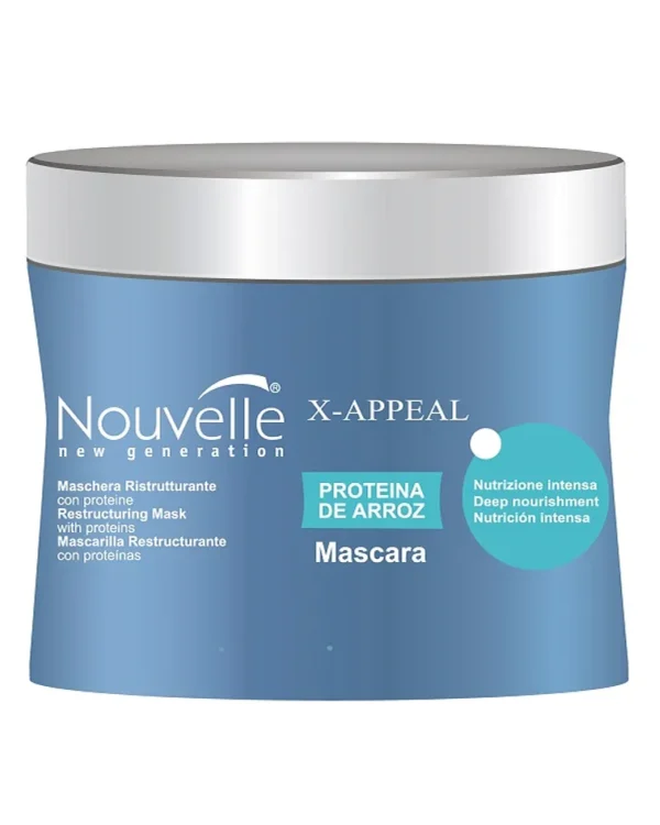 Nouvelle Mascarilla Capilar X-Appeal con Proteína de Arroz