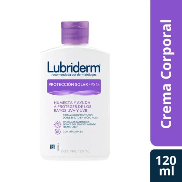 Lubriderm Crema Corporal Protección Solar Fps15