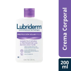 Lubriderm Crema Corporal con Protección Solar FPS15