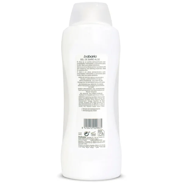 Babaria Gel de Baño Hidratante con Aloe Piel Sensible - Image 2