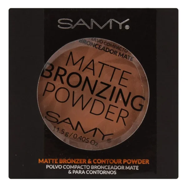 Samy Polvo Compacto Bronceador Mate No.01 Sunkissed 11.5 g