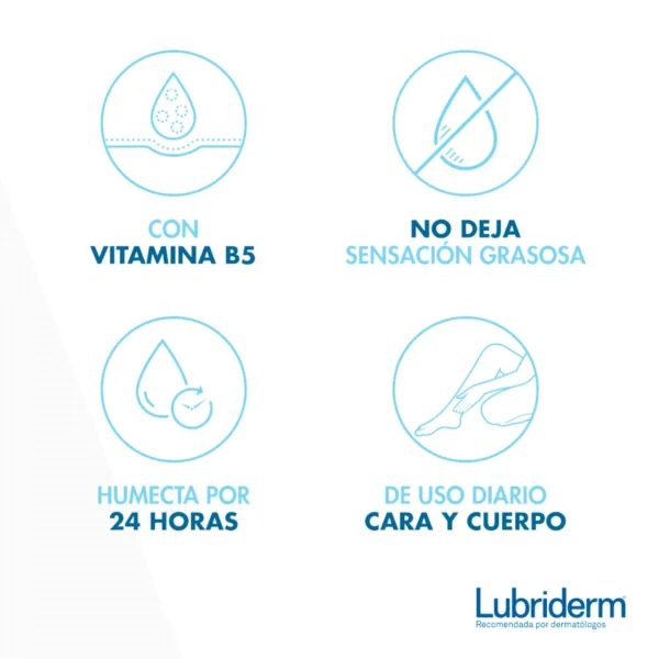 Lubriderm Crema Corporal Extra Humectante Piel Normal - Image 3