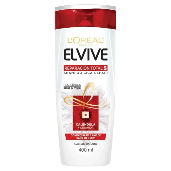 Shampoo Elvive Reparación Total 5 400 ml - Image 2