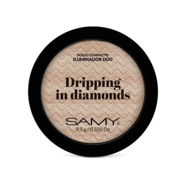 Samy Polvo Compacto Iluminador Dripping in Diamonds