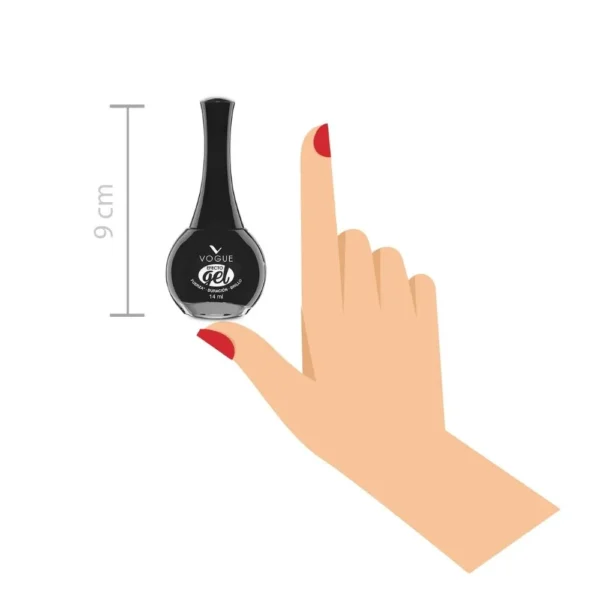Esmalte Efecto Gel Secreto Negro - Image 5