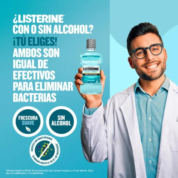 Enjuague Bucal LISTERINE Cool Mint 500 ML - Image 5