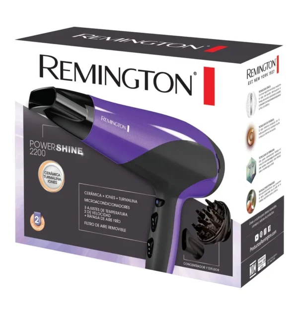 Remington Secador De Cabello Power Shine D3190 - Image 5