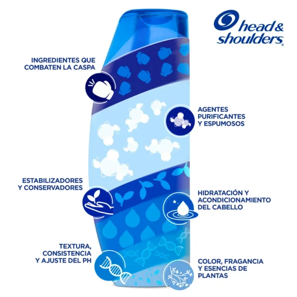 Head & Shoulders Shampoo 2 en 1 Suave y Manejable - Image 7