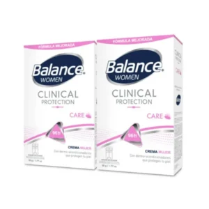 Desodorante Balance Crema Clinical Care Mujer 2 x 50 g