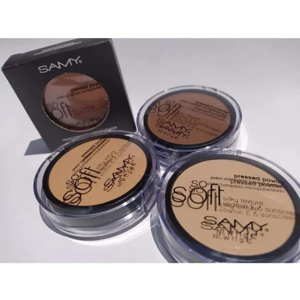 Samy Polvo Compacto Micro Pulverizado Tono No.04 Almendra - Image 2