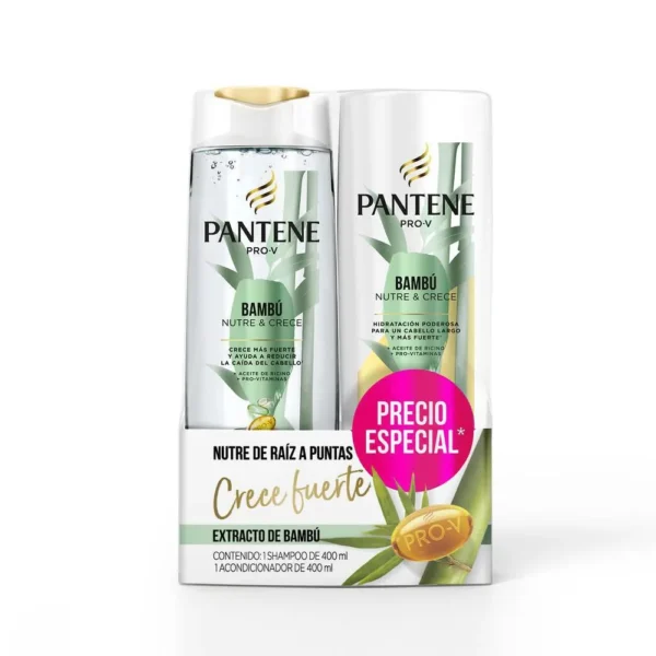 Pantene Shampoo + Acondicionador Pro-V Bambú Nutre & Crece - Image 2